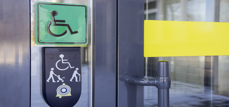 automatic handicap door opener in Novato